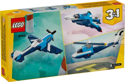 LEGO 31160 -  Luchtvaart: racevliegtuig | Creator 3-in-1
