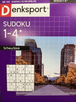 DS SUDOKU SCHEURBLOK #140