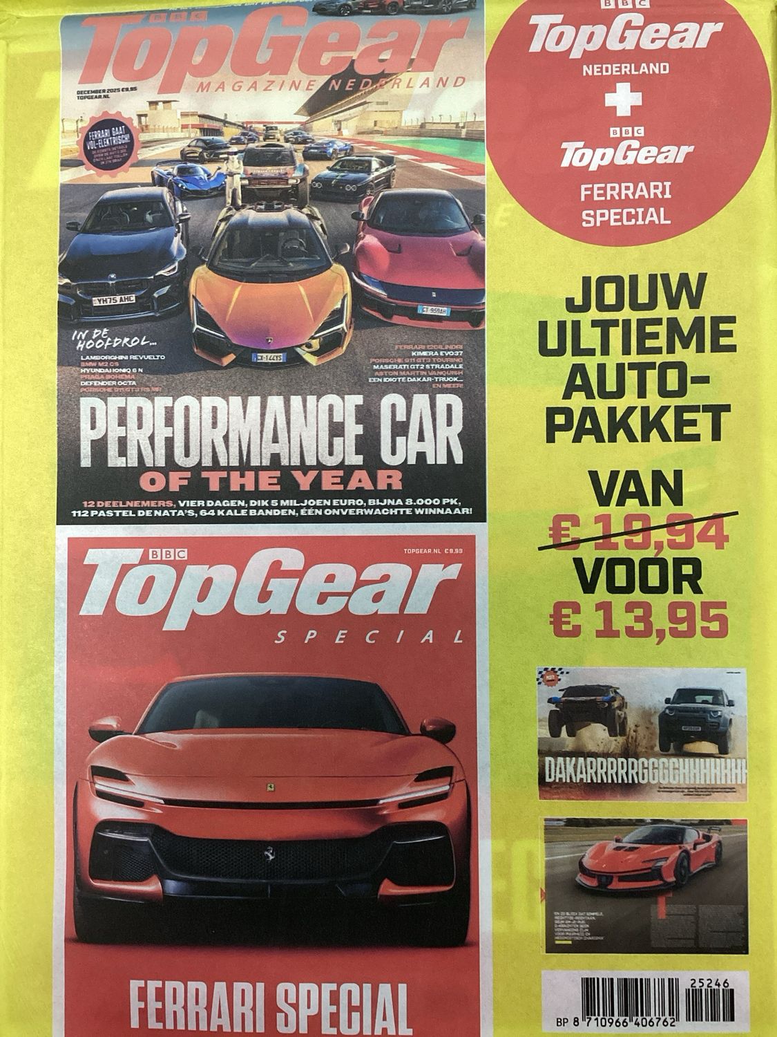 TOP GEAR MAG PAK SP FERRA #246