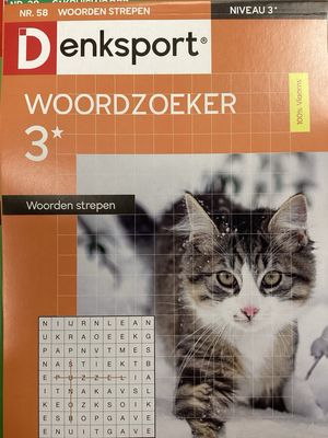 DS WOORDEN STREPEN #58