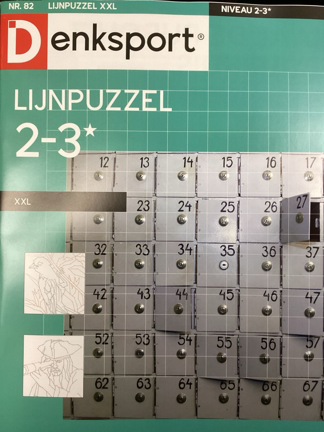 DS LIJNPUZZELS XXL #82
