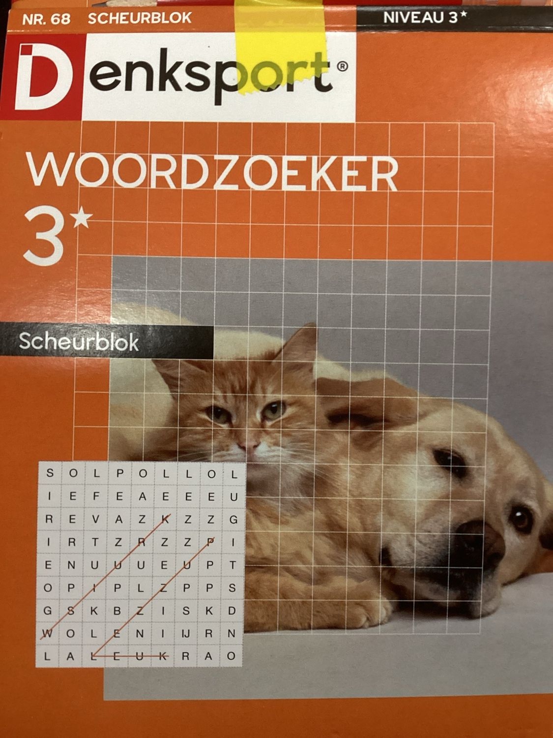 DS WOORDZOEKER SCHEURBLOK #68