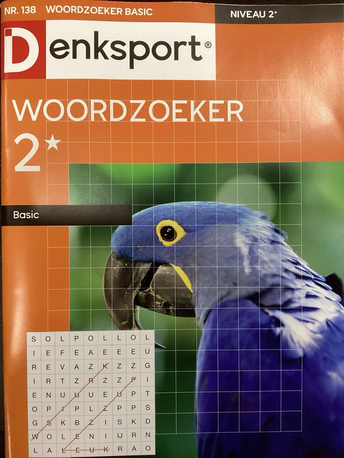 DS WOORDZOEKER BASIC #138