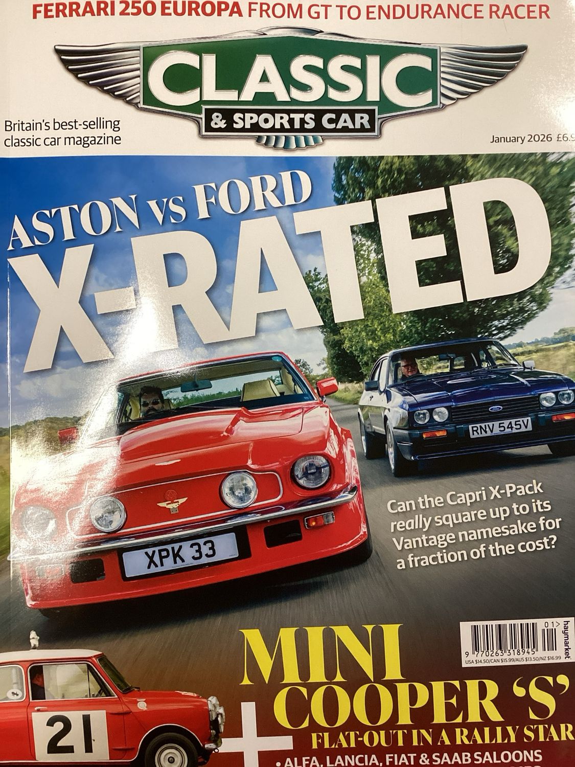 CLASSIC AND SPORTSCAR GB #JAN26