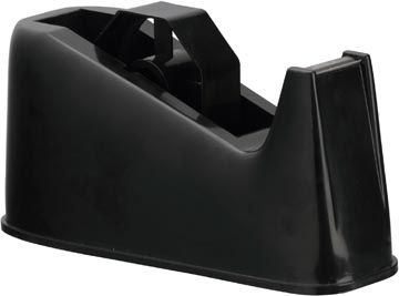 Plakbandafroller, voor rollen van 25 x 33 m of 25 x 66 m, zwart