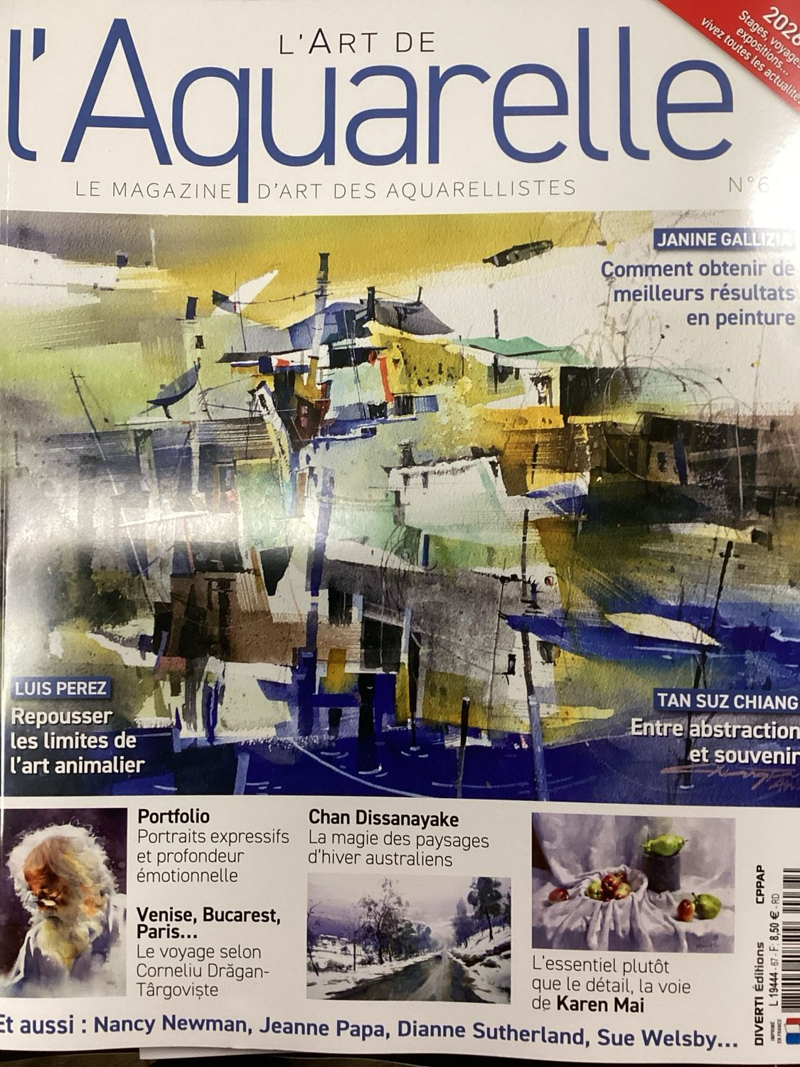 ART DE L'AQUARELLE (L') #67