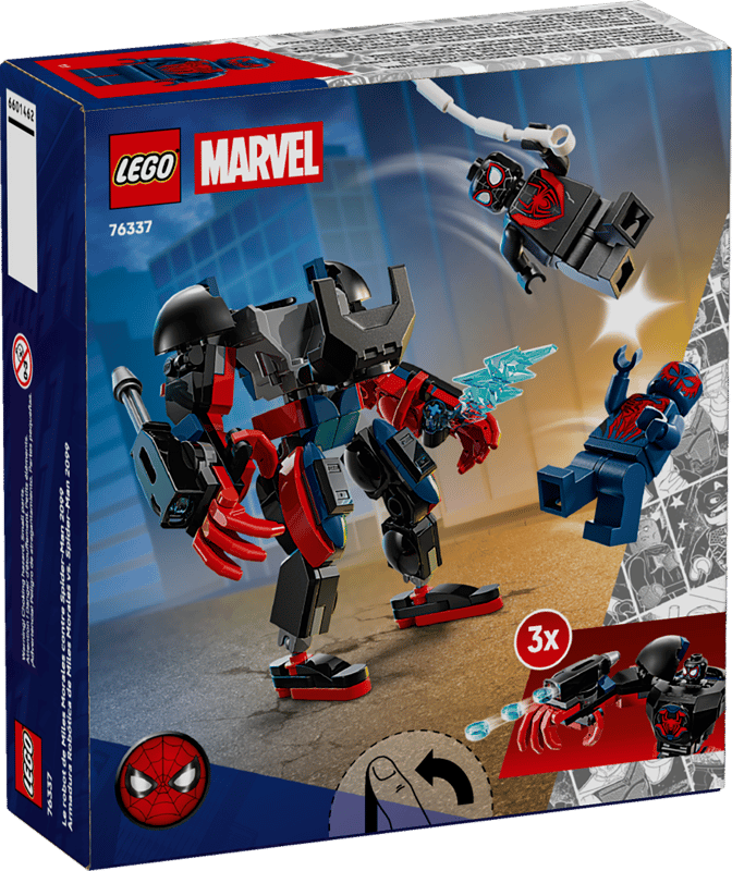 LEGO 76337 - MARVEL - Miles Morales mecha vs. Spider-Man 2099