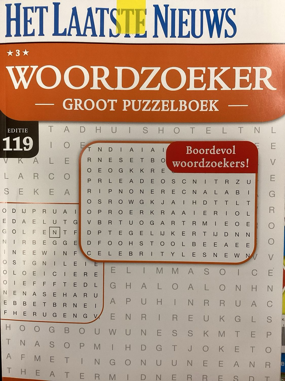 HLN WOORDZOEKER 3* GROOT #119
