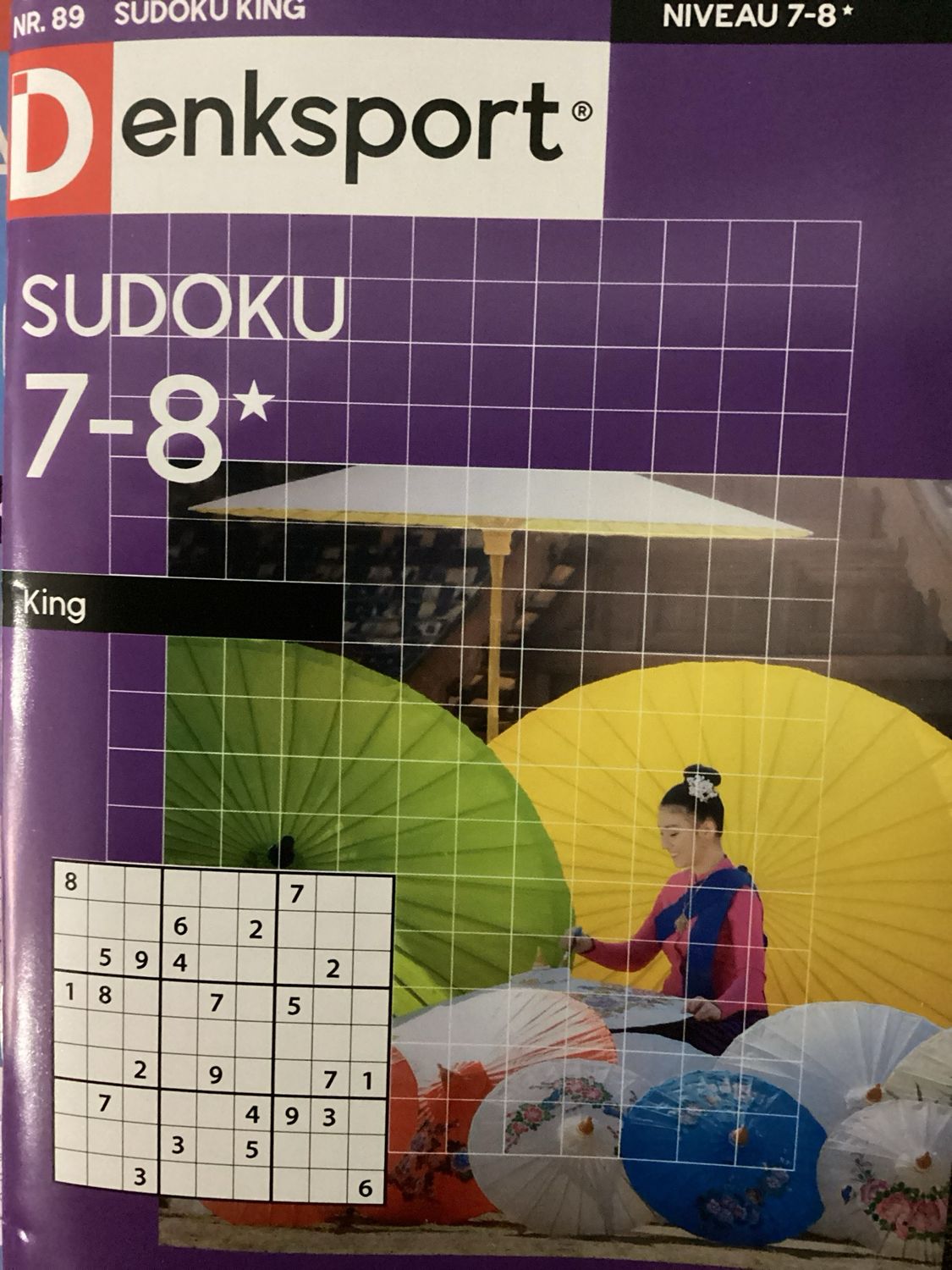 DS SUDOKU 7-8 KING #89