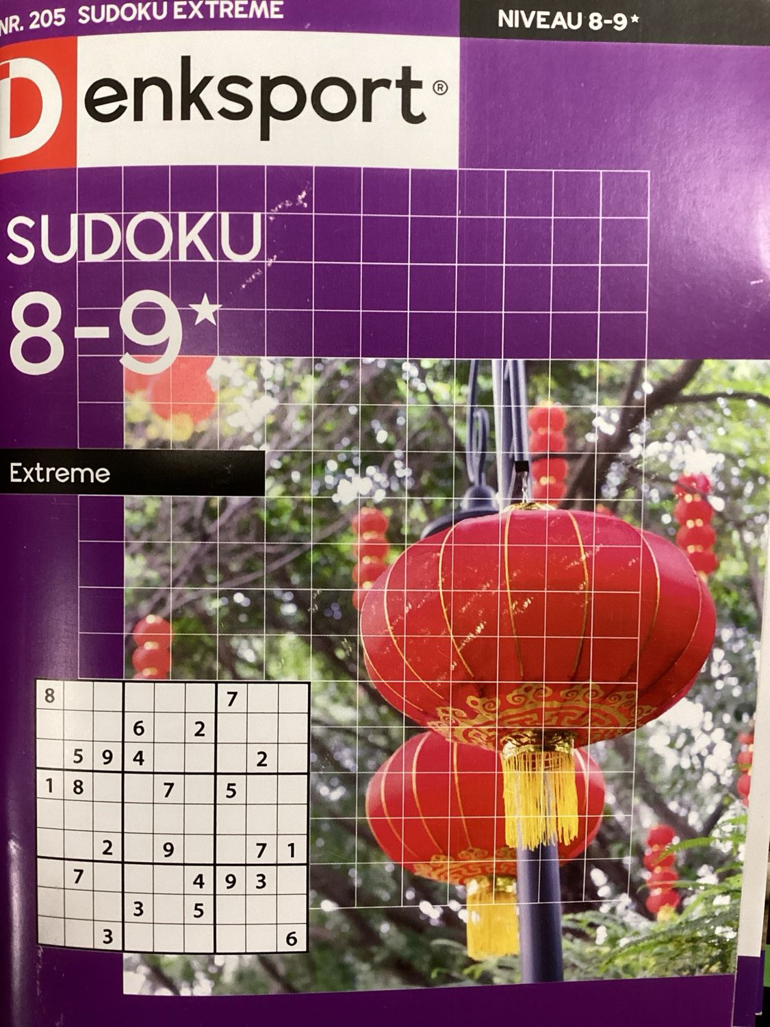 DS SUDOKU EXTREME #205