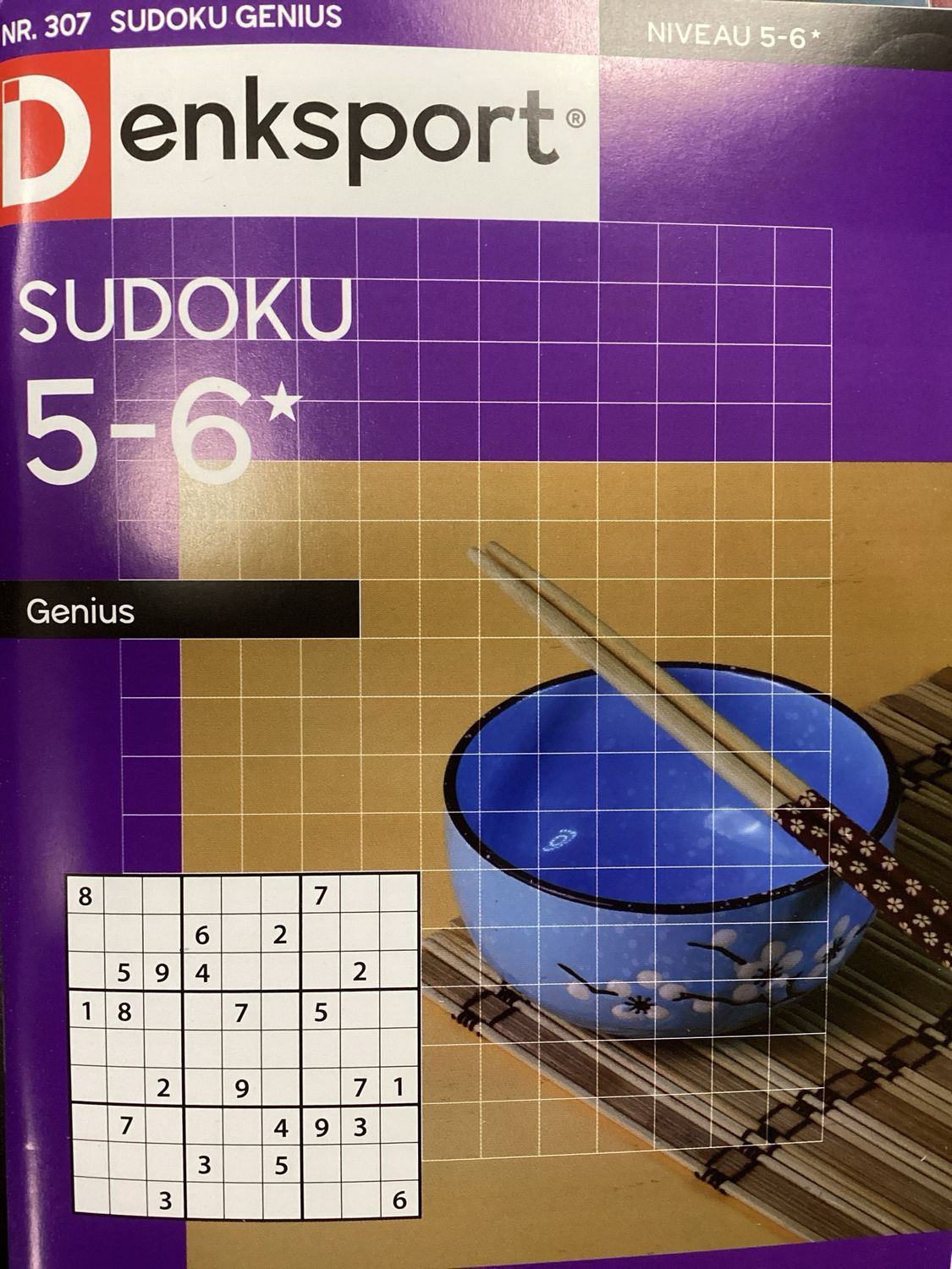 DS SUDOKU GENIUS #307
