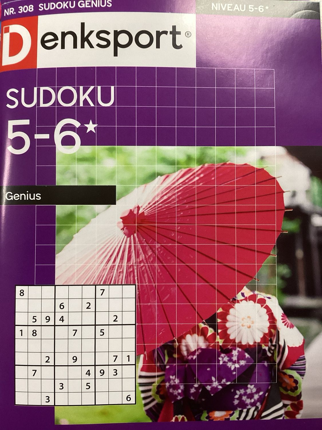 DS SUDOKU GENIUS #308