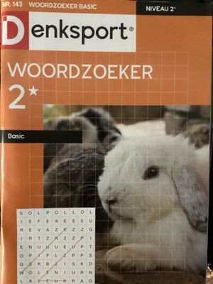 DS WOORDZOEKER BASIC #143