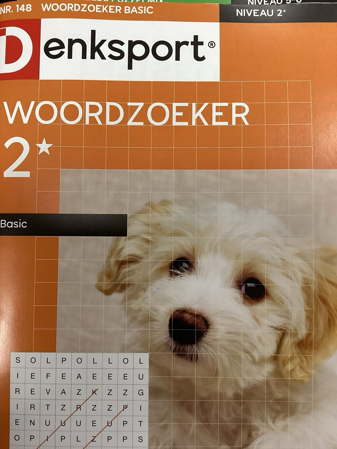DS WOORDZOEKER BASIC #148
