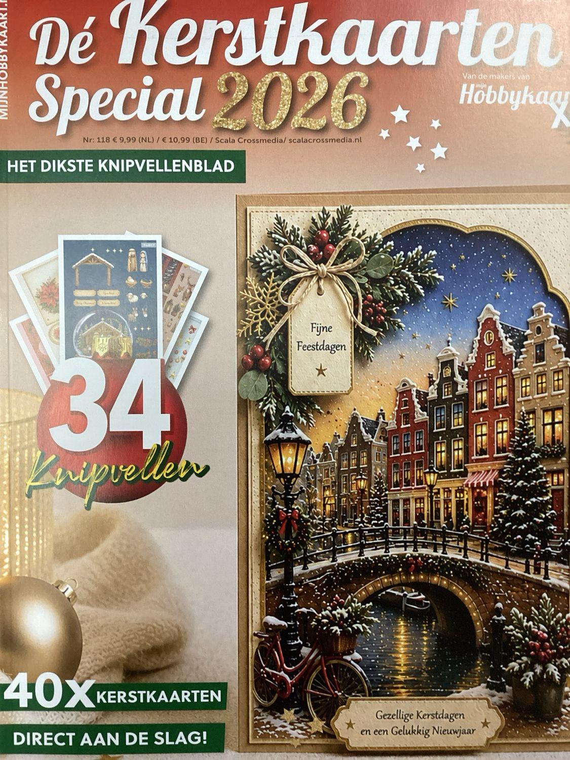 MIJN HOBBY KAART KERST #118