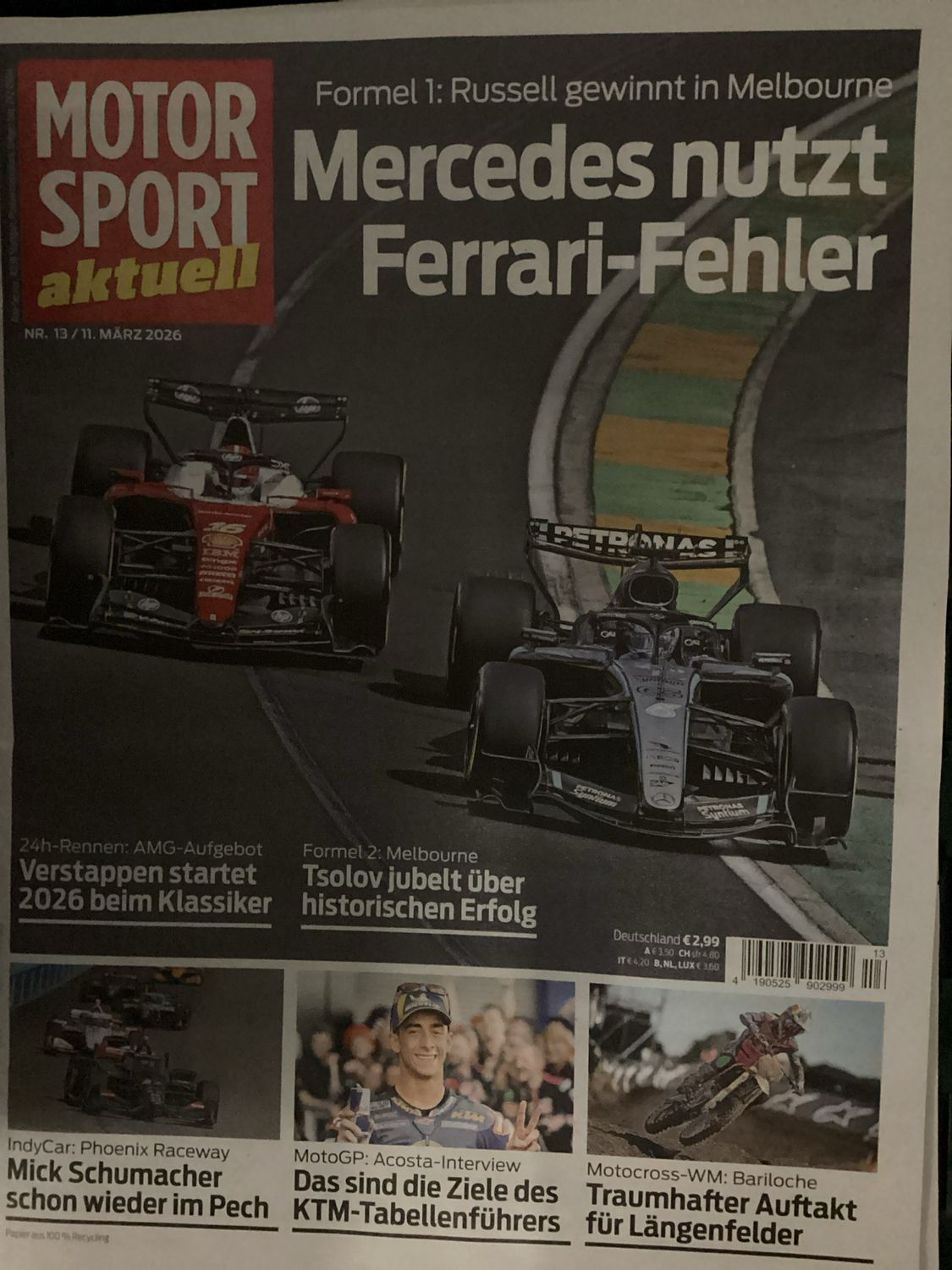 MOTORSPORT AKTUELL #26013