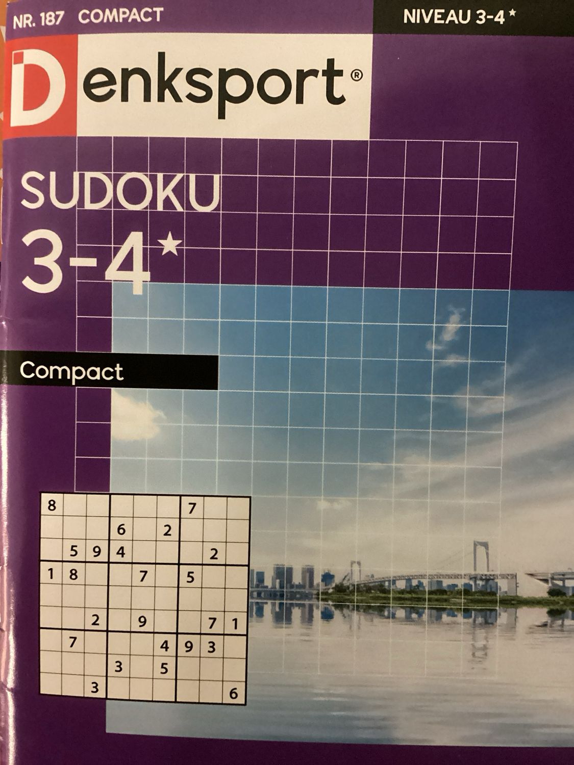 DS SUDOKU COMPACT #187