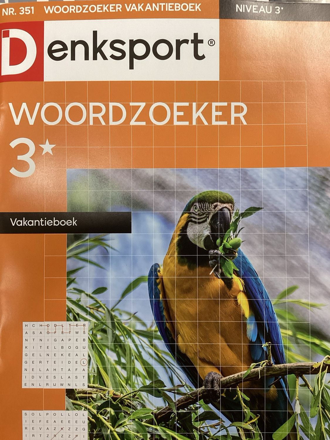 DS WOORDZOEKER VAKANTIEBO #351