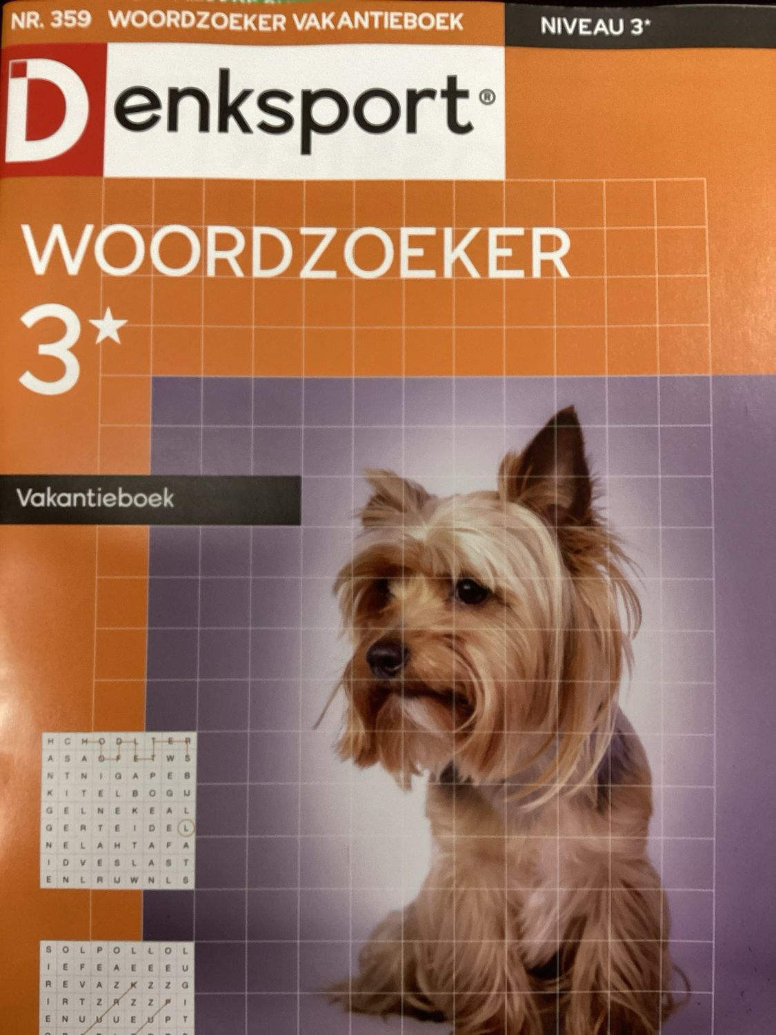 DS WOORDZOEKER VAKANTIEBO #359