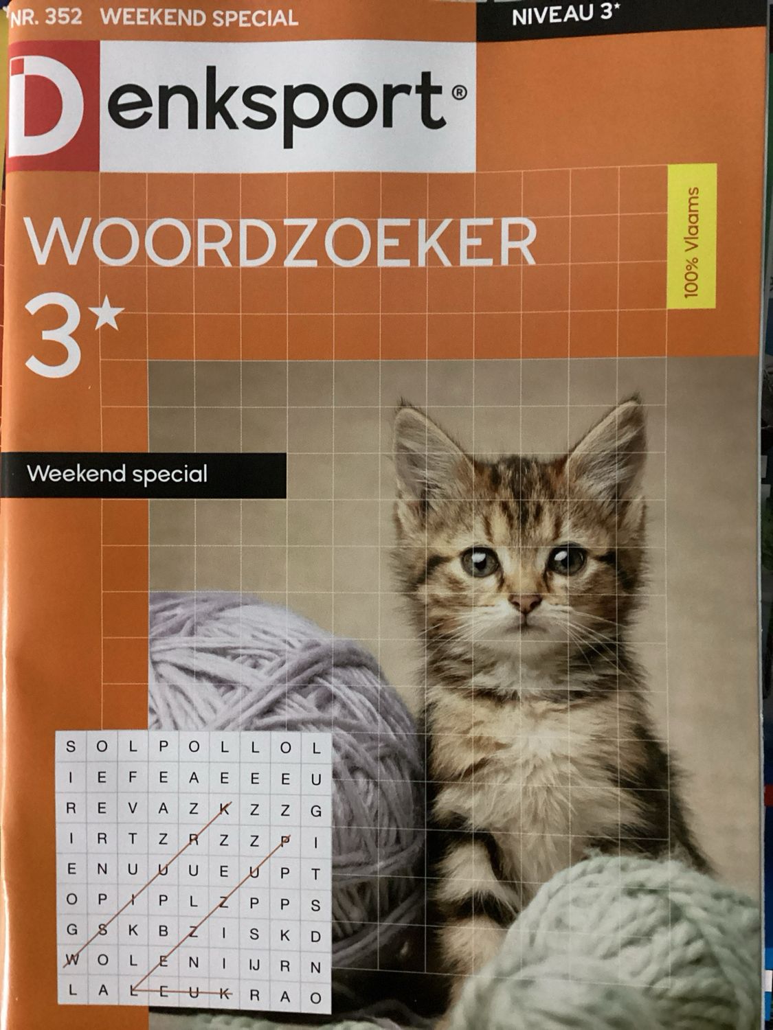 DS WOORDZOEKER WEEK. SPEC #352