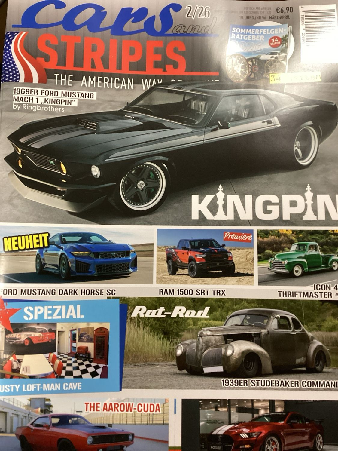 CARS AND STRIPES D #26002