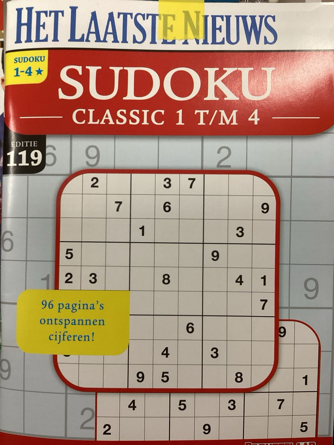 HLN SUDOKU 1-4* CLASSIC #119