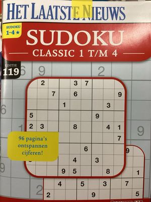 HLN SUDOKU 1-4* CLASSIC #119