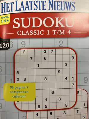 HLN SUDOKU 1-4* CLASSIC #120