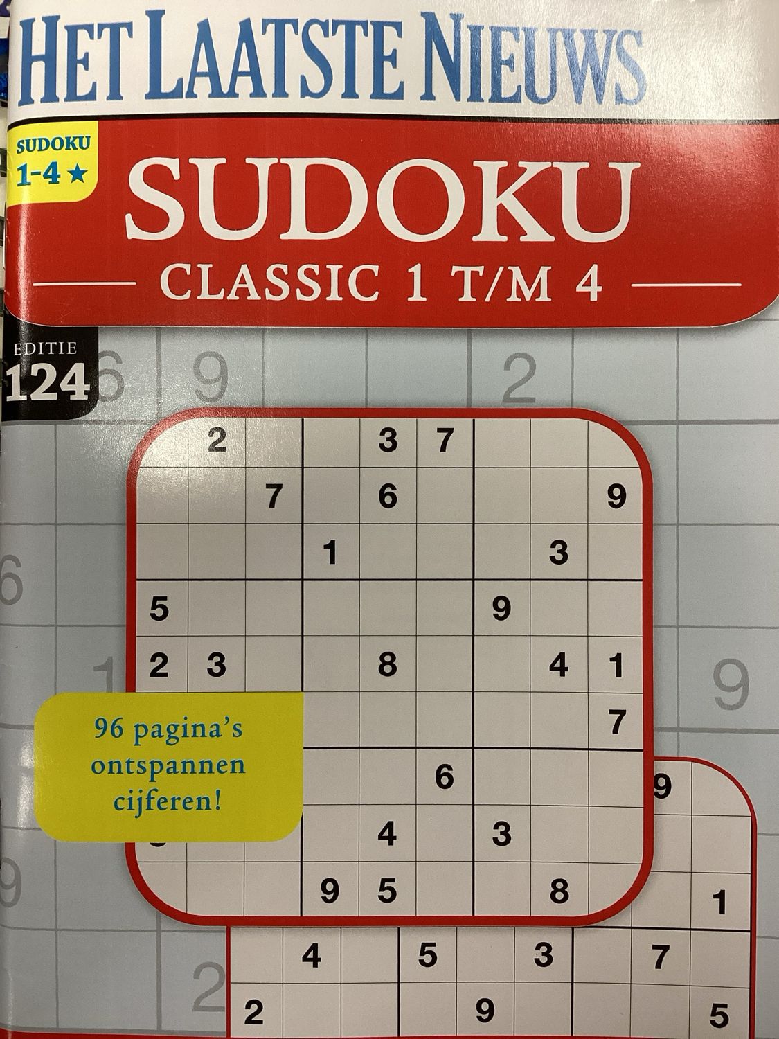 HLN SUDOKU 1-4* CLASSIC #124