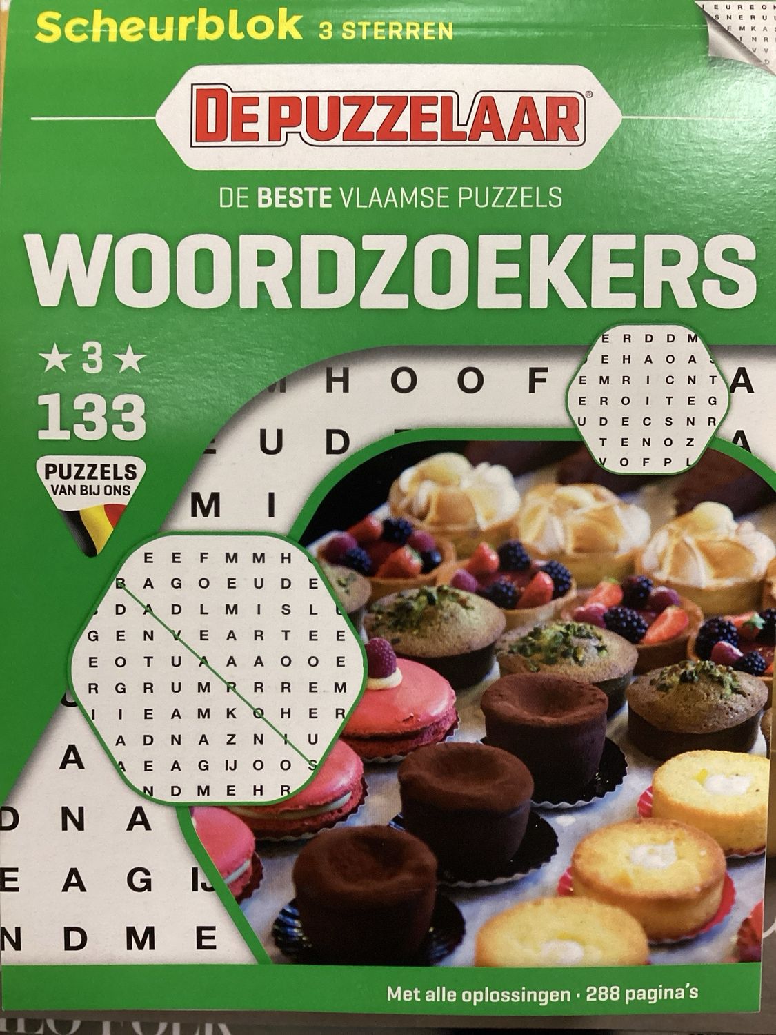 PUZ WOORDZOEKER SCHEURBLO #133