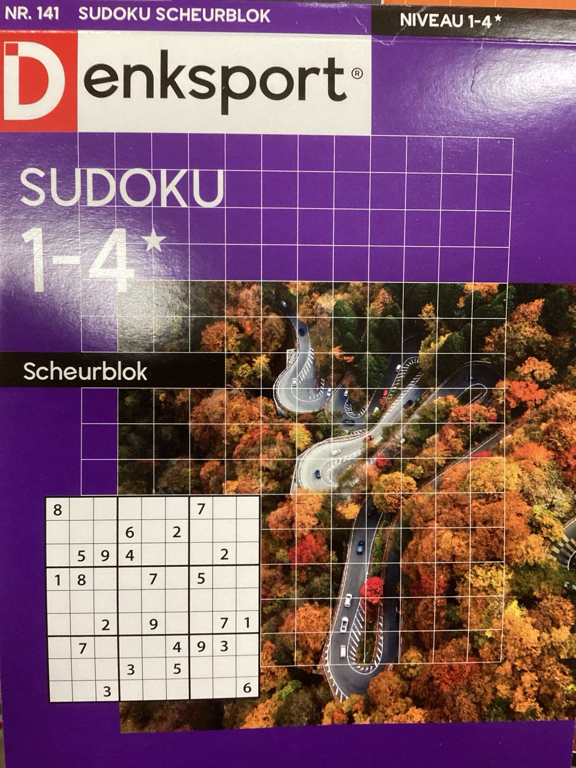 DS SUDOKU SCHEURBLOK #141