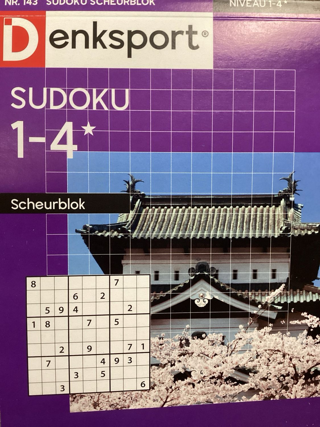 DS SUDOKU SCHEURBLOK #143