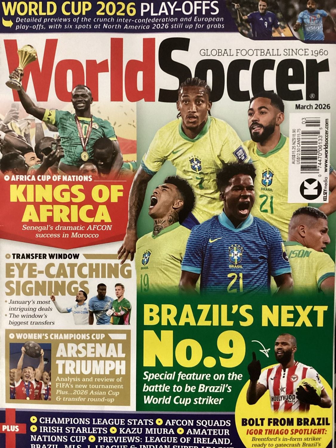WORLD SOCCER #MAR26