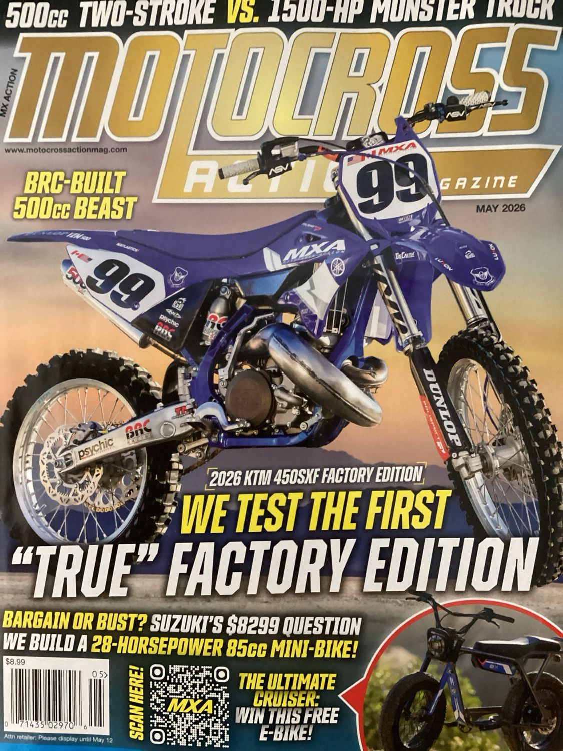MOTOCROSS ACTION US #26005