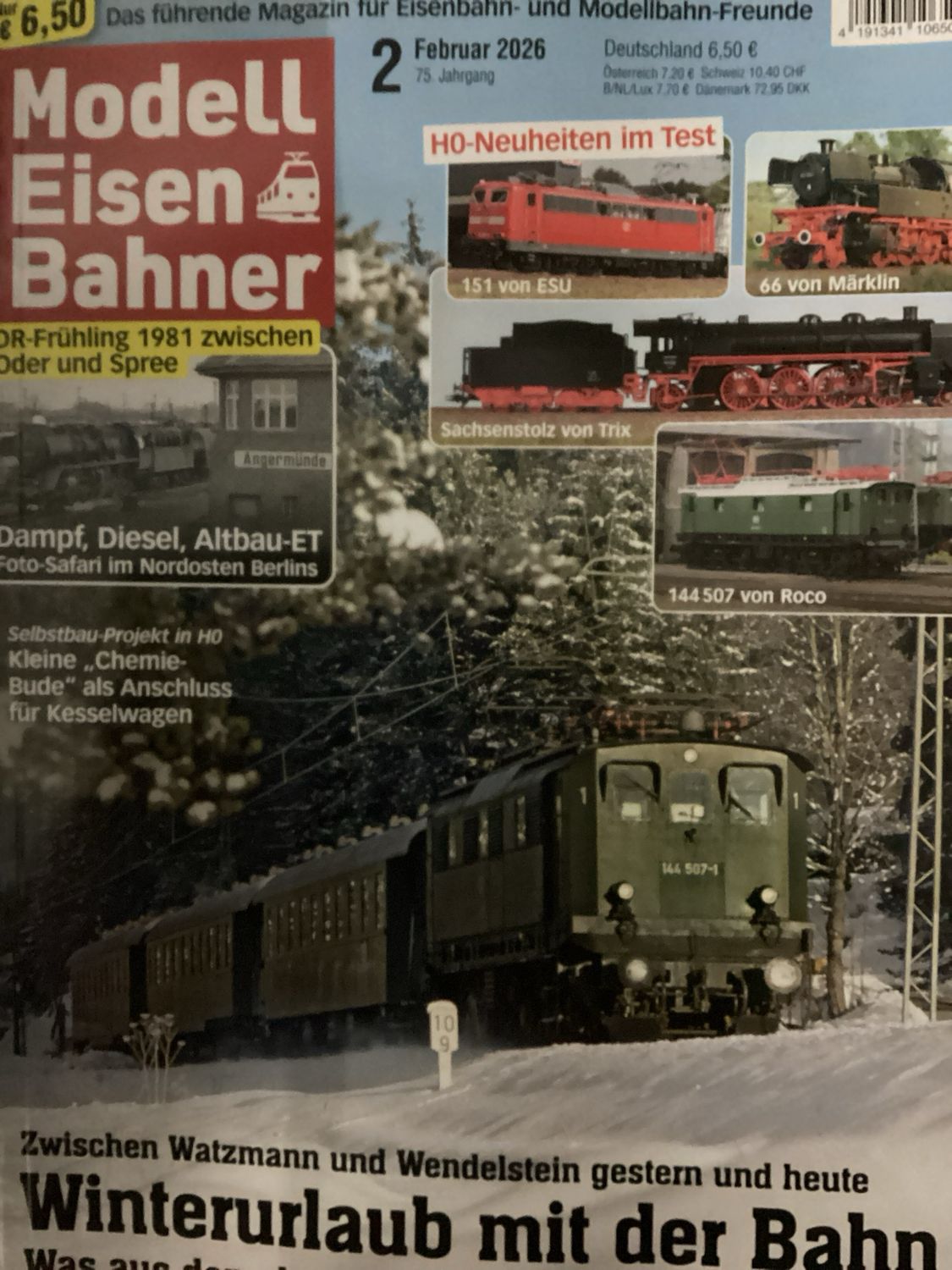 MODELLEISENBAHNER #25002