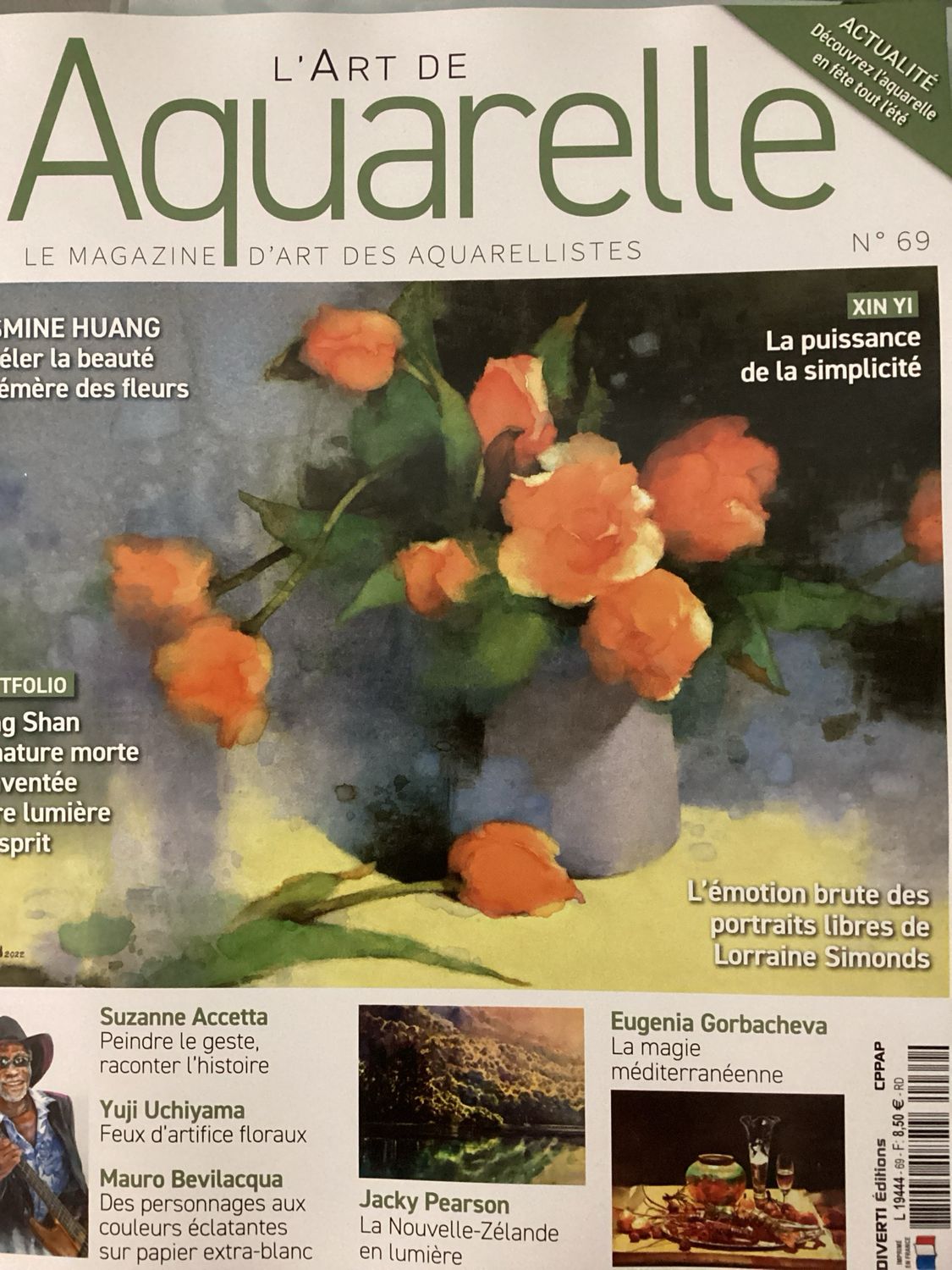 ART DE L'AQUARELLE (L') #69