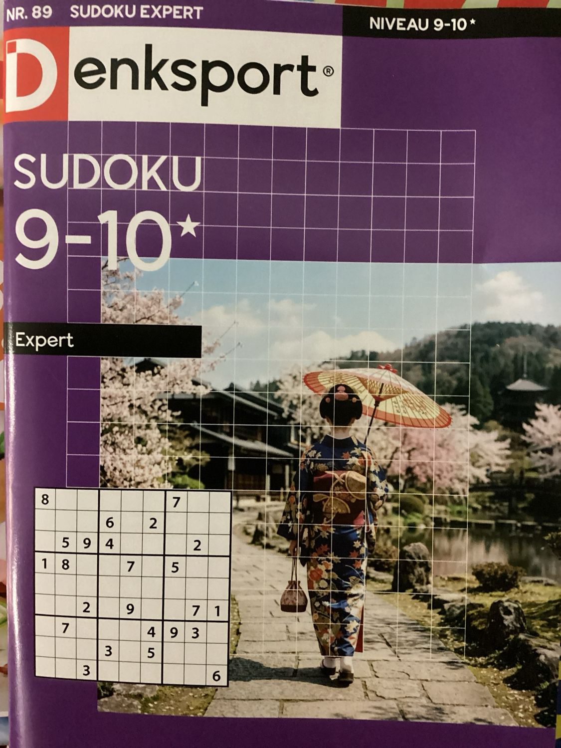 DS SUDOKU 9-10 EXPERT #89