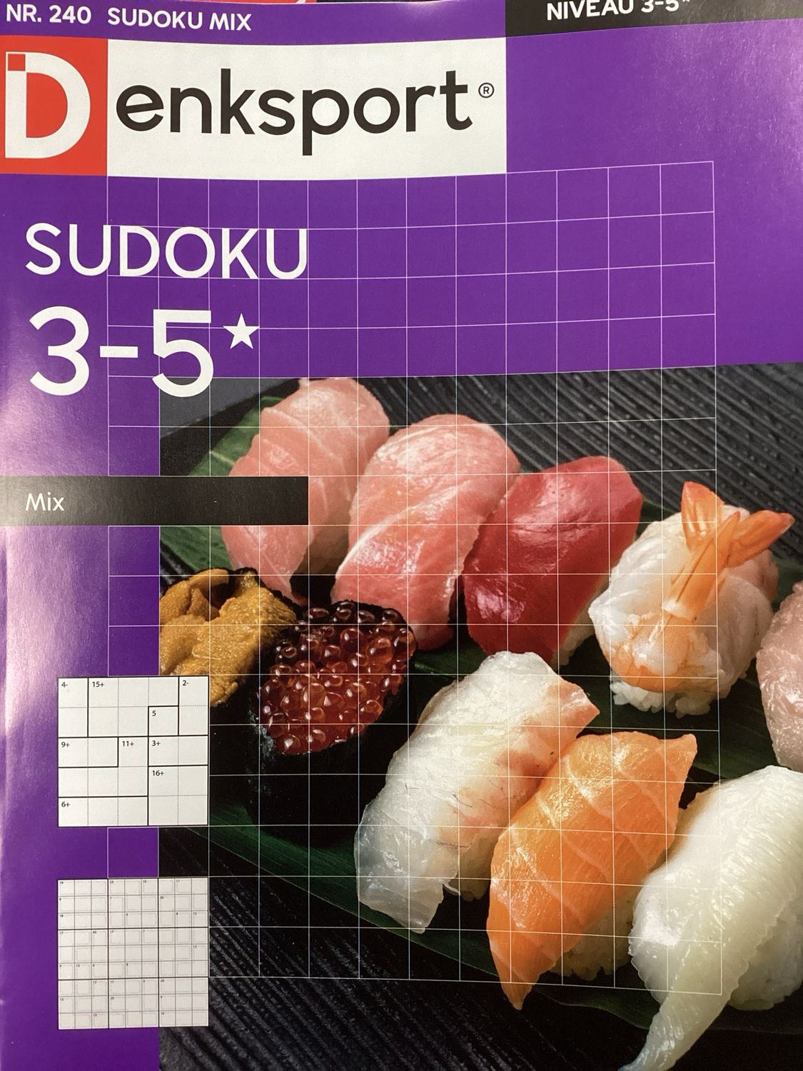 DS SUDOKU MIX #240