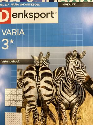 DS VARIA VAKANTIEBOEK #377