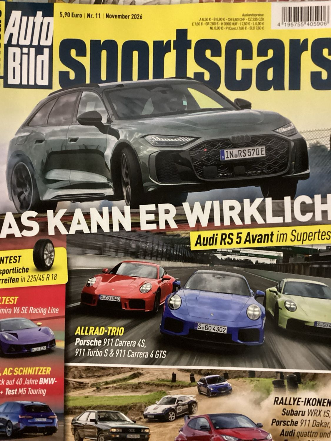 AUTO BILD SPORTSCARS #26011