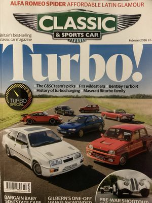 CLASSIC AND SPORTSCAR  GB #FEB26