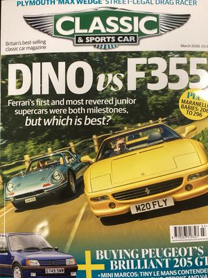 CLASSIC AND SPORTSCAR  GB #MAR26