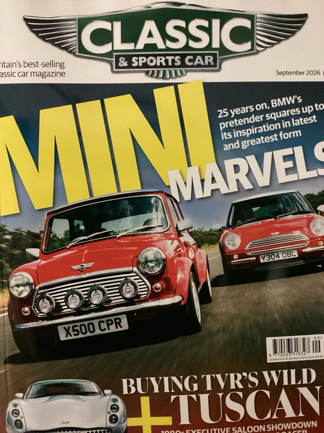 CLASSIC AND SPORTSCAR  GB #sep26