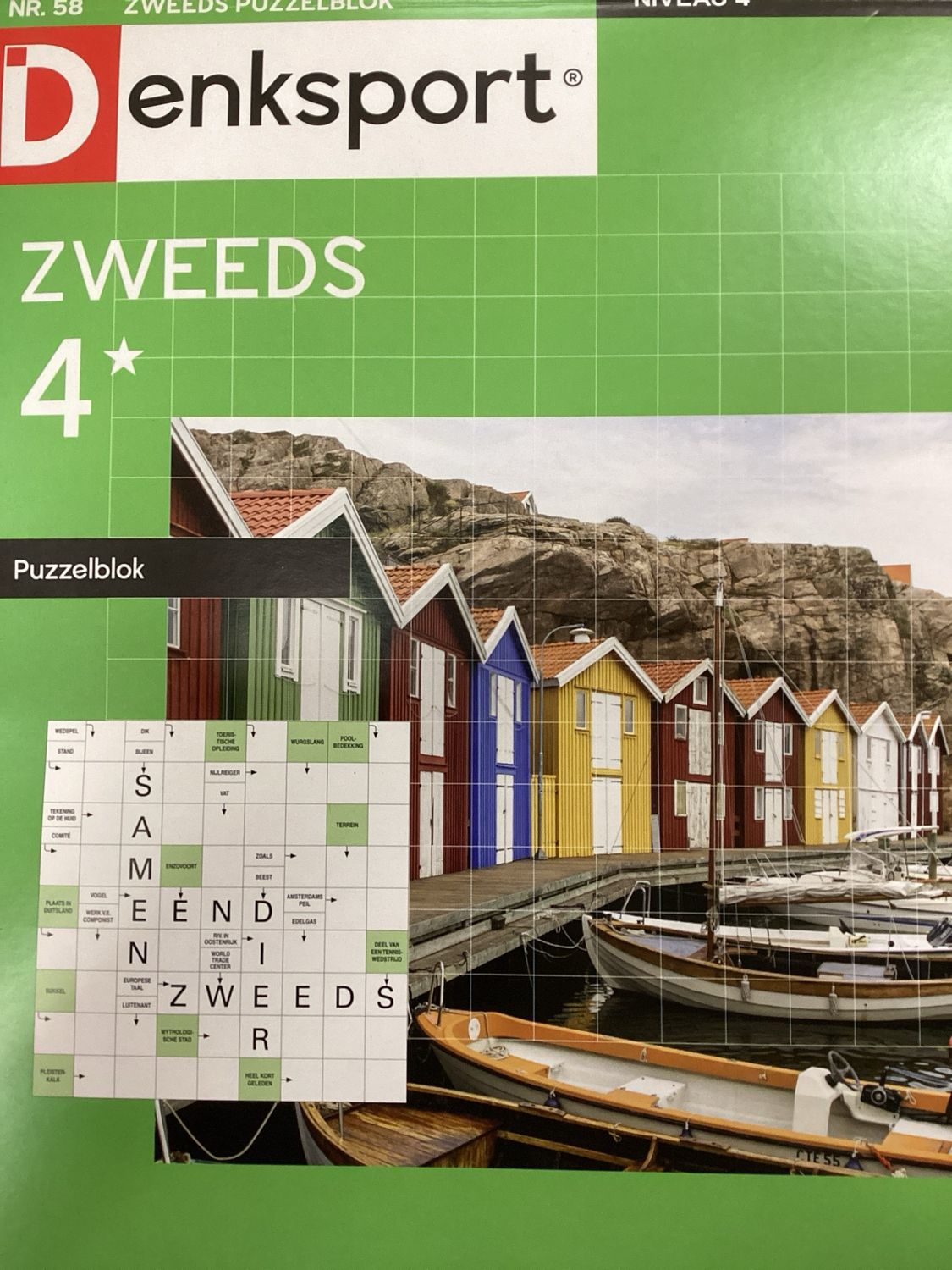 DS ZWEEDS PUZZELBLOK #58