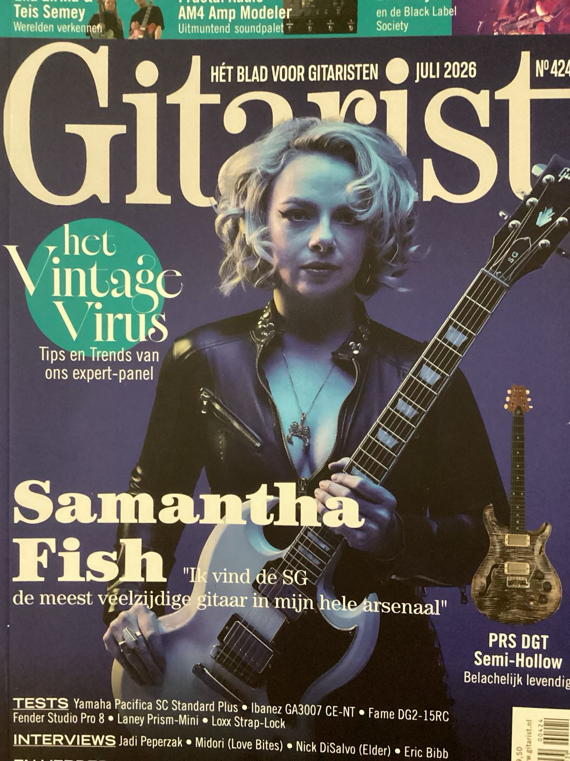 GITARIST NL #424