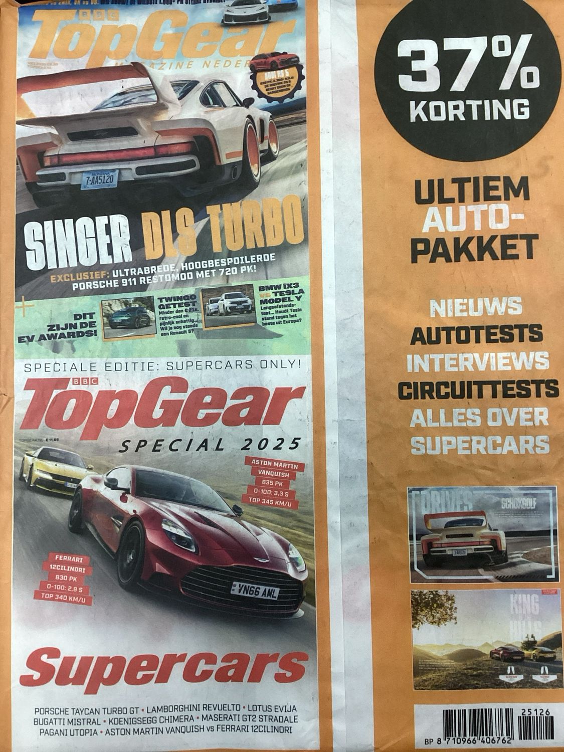 TOP GEAR MAG PAKKET SUPER #251