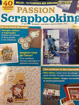 PASSION SCRAPBOOKING #113