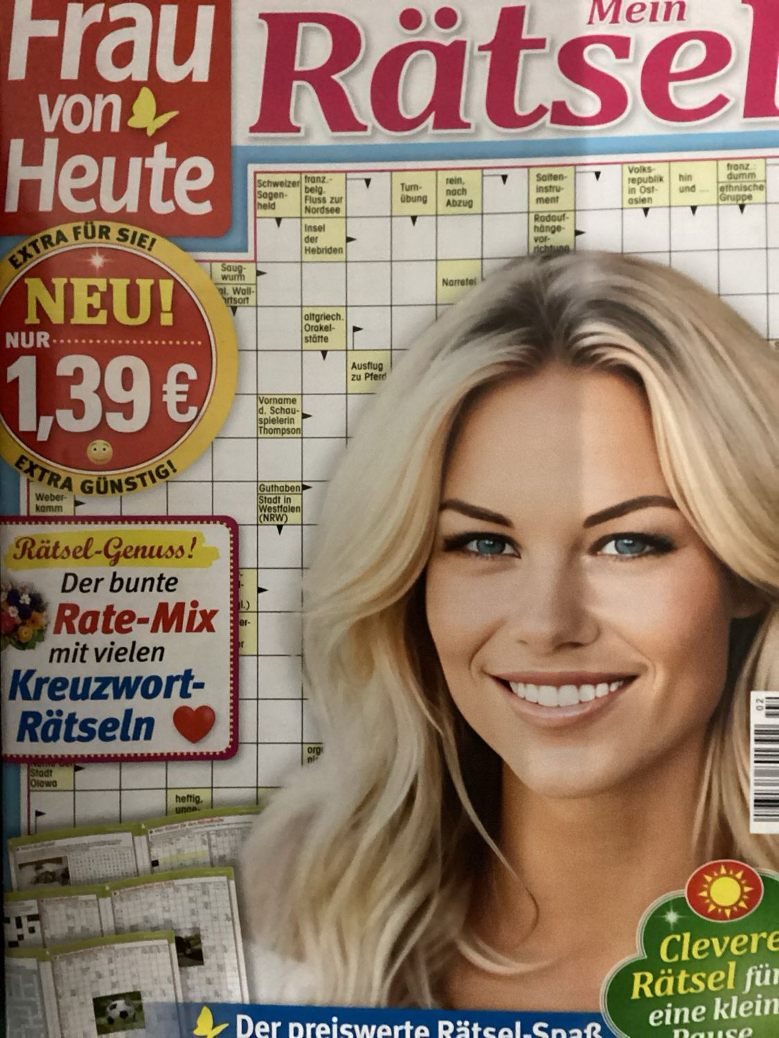 FRAU VON HEUTE RATSEL #26002