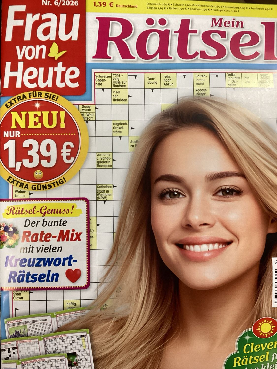 FRAU VON HEUTE RATSEL #26006