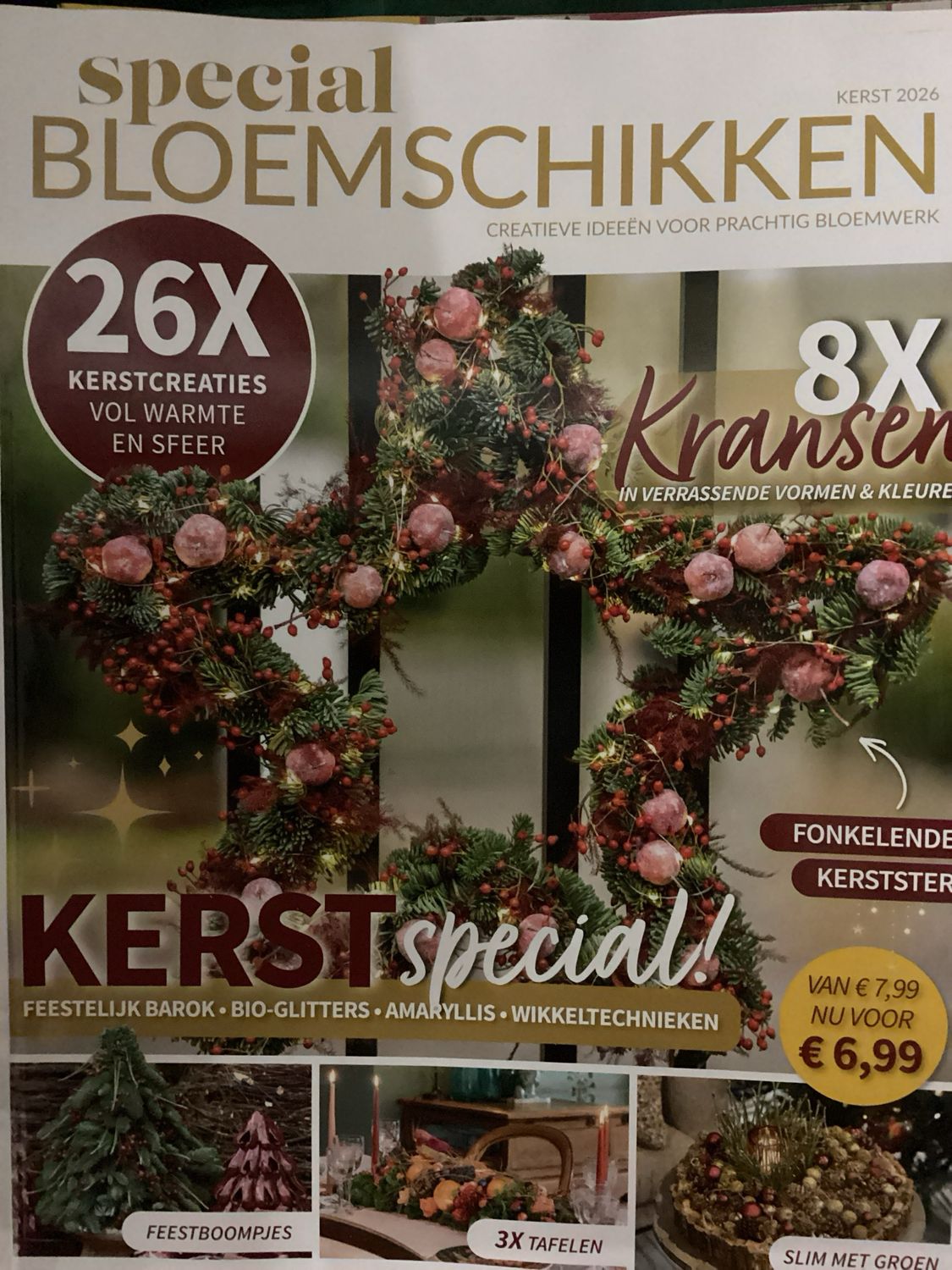 BLOEMSCHIKKEN SP KERST #126